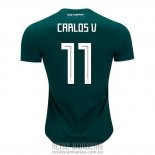 Camiseta de Futbol Mexico Jugador Carlos V Primera 2018