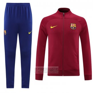 Chandal de Chaqueta del Barcelona 2022-2023 Rojo