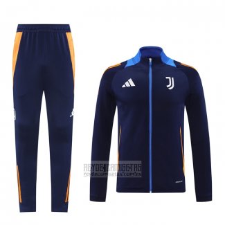 Chandal de Chaqueta del Juventus Nino 2024-2025 Azul