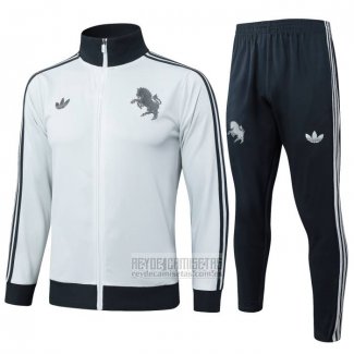 Chandal de Chaqueta del Juventus Nino 2024-2025 Blanco