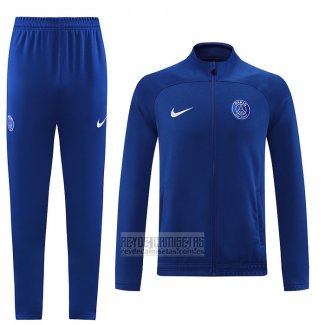 Chandal de Chaqueta del Paris Saint-Germain 2022-2023 Azul