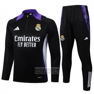 Chandal de Sudadera del Real Madrid 2024-2025 Negro