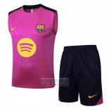 Chandal del Barcelona Sin Mangas 2025-2026 Rosa