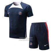 Chandal del Paris Saint-Germain Manga Corta 2022-2023 Azul - Pantalon Corto