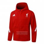 Chaqueta con Capucha del Liverpool 2025-2026 Rojo