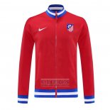 Chaqueta del Atletico Madrid 2025-2026 Blanco Rojo