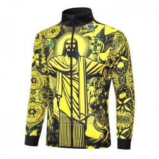 Chaqueta del Brasil Jesus 2024-2025 Amarillo
