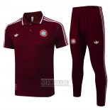Conjunto Polo del Bayern Munich 2025-2026 Rojo