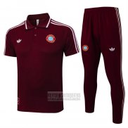 Conjunto Polo del Bayern Munich 2025-2026 Rojo