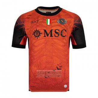 Tailandia Camiseta De Futbol Napoli Portero Halloween 2025-2026 Naranja