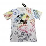 Tailandia Camiseta De Futbol Real Madrid Dragon 2024-2025 Blanco