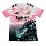 Tailandia Camiseta De Futbol Real Madrid Dragon 2025-2026 Rosa Negro