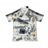 Tailandia Camiseta De Futbol Real Madrid Special 2025-2026 Blanco Amarillo