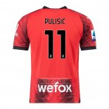 Camiseta De Futbol AC Milan Jugador Pulisic Primera 2023-2024