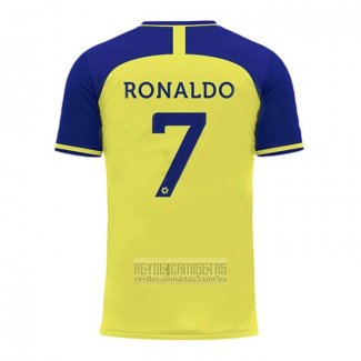 Camiseta De Futbol Al Nassr Jugador Ronaldo Primera 2022-2023