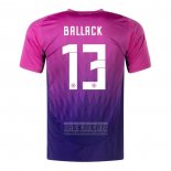 Camiseta De Futbol Alemania Jugador Ballack Segunda 2024