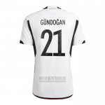 Camiseta De Futbol Alemania Jugador Gundogan Primera 2022