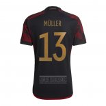 Camiseta De Futbol Alemania Jugador Muller Segunda 2022