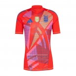 Camiseta De Futbol Argentina Portero 2024 Rojo