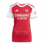 Camiseta De Futbol Arsenal Primera Mujer 2025-2026