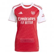 Camiseta De Futbol Arsenal Primera Mujer 2025-2026