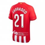 Camiseta De Futbol Atletico Madrid Jugador Carrasco Primera 2023-2024