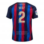 Camiseta De Futbol Barcelona Jugador Dest Primera 2022-2023