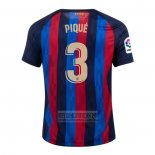 Camiseta De Futbol Barcelona Jugador Pique Primera 2022-2023