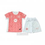 Camiseta De Futbol Barcelona Special Nino 2025-2026 Naranja