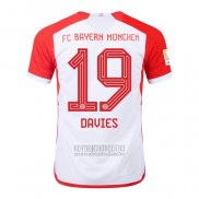 Camiseta De Futbol Bayern Munich Jugador Davies Primera 2023-2024