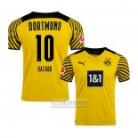 Camiseta De Futbol Borussia Dortmund Jugador Hazard Primera 2021-2022