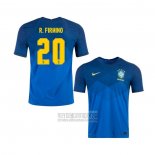 Camiseta De Futbol Brasil Jugador R.Firmino Segunda 2020-2021