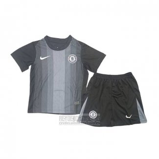 Camiseta De Futbol Chelsea Portero Nino 2025-2026 Negro