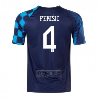 Camiseta De Futbol Croacia Jugador Perisic Segunda 2022