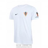 Camiseta De Futbol Croacia Copa Mundial 2018 Blanco