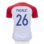 Camiseta De Futbol Croacia Jugador Pasalic Primera 2018