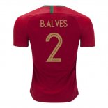 Camiseta De Futbol Portugal Jugador B.fernandes Primera 2018