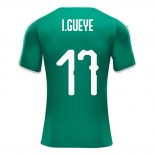 Camiseta De Futbol Senegal Jugador I.gueye Segunda 2018