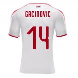 Camiseta De Futbol Serbia Jugador Gacinovic Segunda 2018