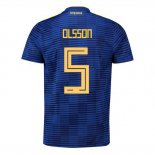 Camiseta De Futbol Suecia Jugador Olsson Segunda 2018