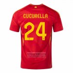 Camiseta De Futbol Espana Jugador Cucurella Primera 2024