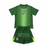 Camiseta De Futbol Estados Unidos Portero Nino 2025 Verde