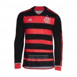 Camiseta De Futbol Flamengo Primera Manga Larga 2024