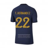Camiseta De Futbol Francia Jugador T.Hernandez Primera 2022