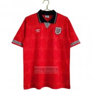 Camiseta De Futbol Inglaterra Segunda Retro 1990