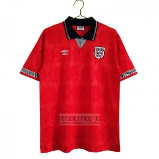 Camiseta De Futbol Inglaterra Segunda Retro 1990