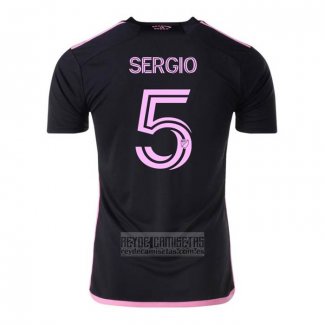 Camiseta De Futbol Inter Miami Jugador Sergio Segunda 2024