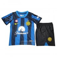 Camiseta De Futbol Inter Milan Primera Nino 2023-2024