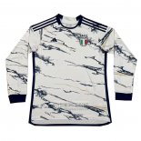 Camiseta De Futbol Italia Segunda Manga Larga 2023-2024