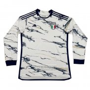 Camiseta De Futbol Italia Segunda Manga Larga 2023-2024